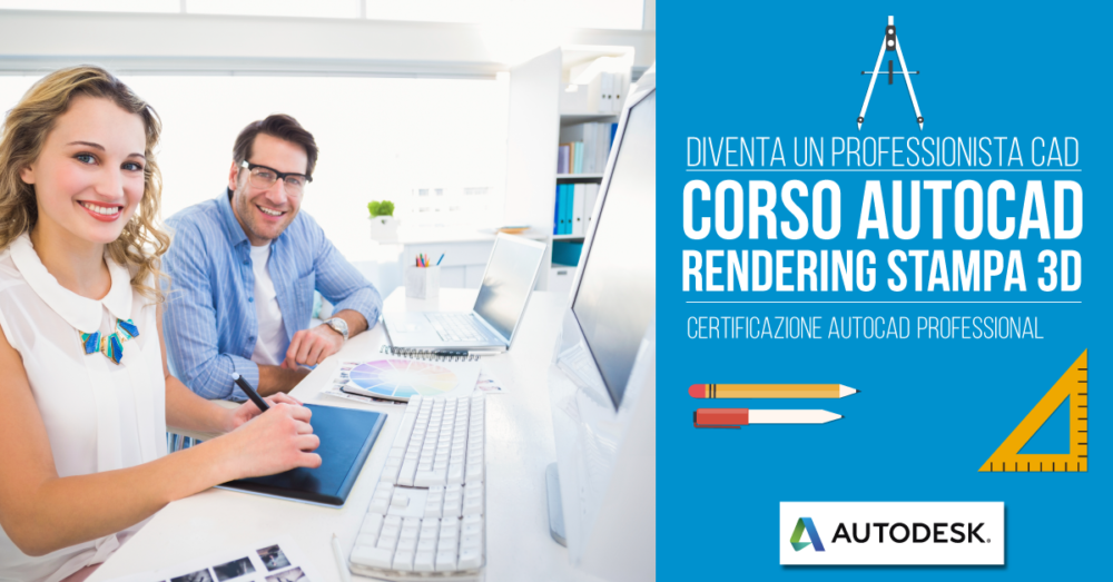 corso autocad e rendering 3d